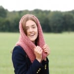 Loopschal stricken - mit Kapuze!