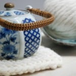 Untersetzer stricken - schöne Accessoires für den Herbst