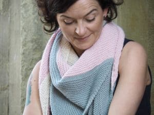 Dreieckstuch stricken – Fräulein Ordnung entwirft ORDON