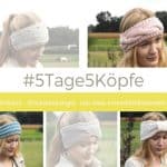 Stirnband stricken #5Tage5Köpfe - die Rippe