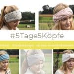 Stirnband stricken #5Tage5Köpfe - der Mustermix