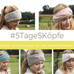 Stirnband stricken #5Tage5Köpfe - der Knoten