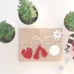 Wollreste verwerten - weihnachtlich geht das auch