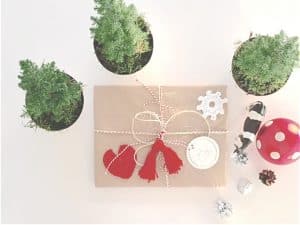 Wollreste verwerten – weihnachtlich geht das auch