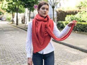 Sommertuch stricken – unser Tuch Marameo für Rebecca 78
