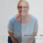 Mein Notice-Sweater in sommerlichen Farben!