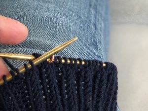 Im September stricke ich….