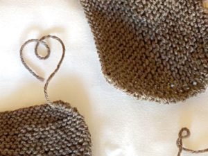 Im Januar stricke ich….
