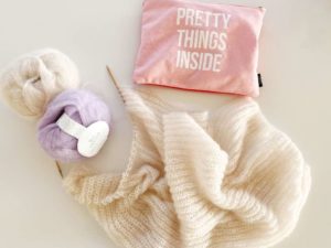 Im April stricke ich…..