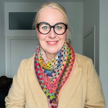 Anleitung (PDF) Häkeltuch Fainaa